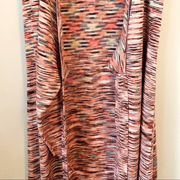 Alice + Olivia Space Dyed Midi Wrap Vest - Picture 4 of 8